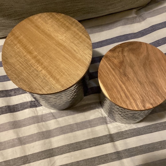 Uncommon James Silver Canister Set - Picture 2 of 2